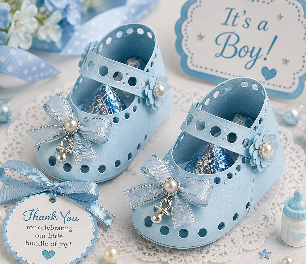 Baby Shoe Metal Cutting Die for Cards and Scrapbooks