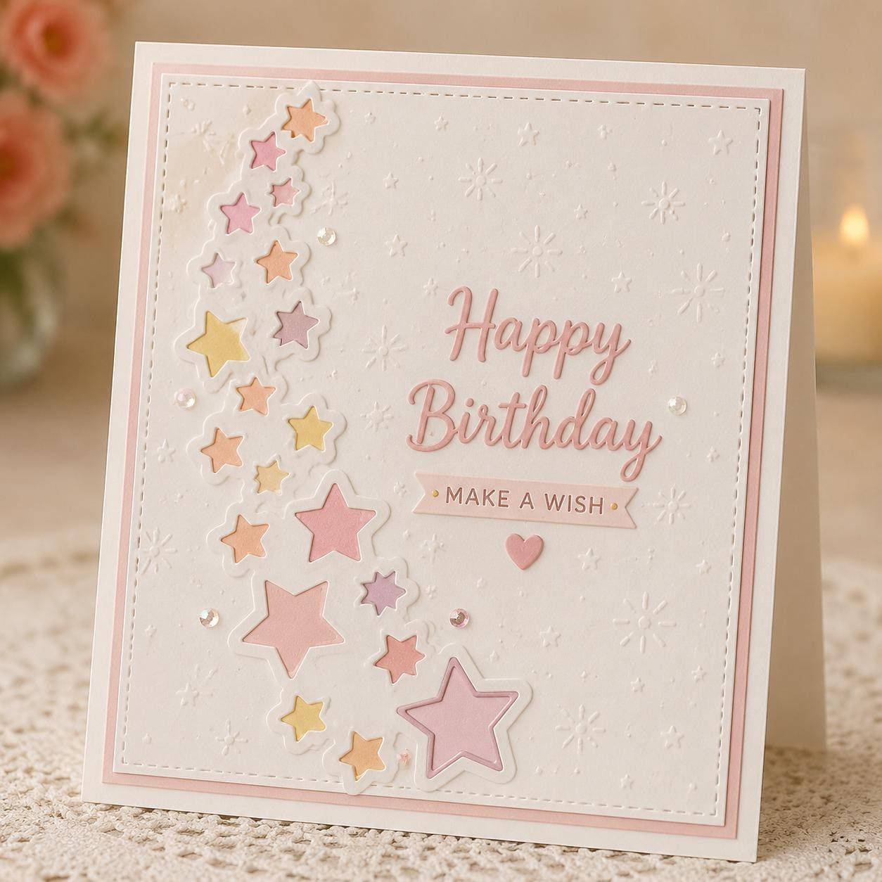 Star Spray Metal Cutting Die, Scrapbooking Stencil