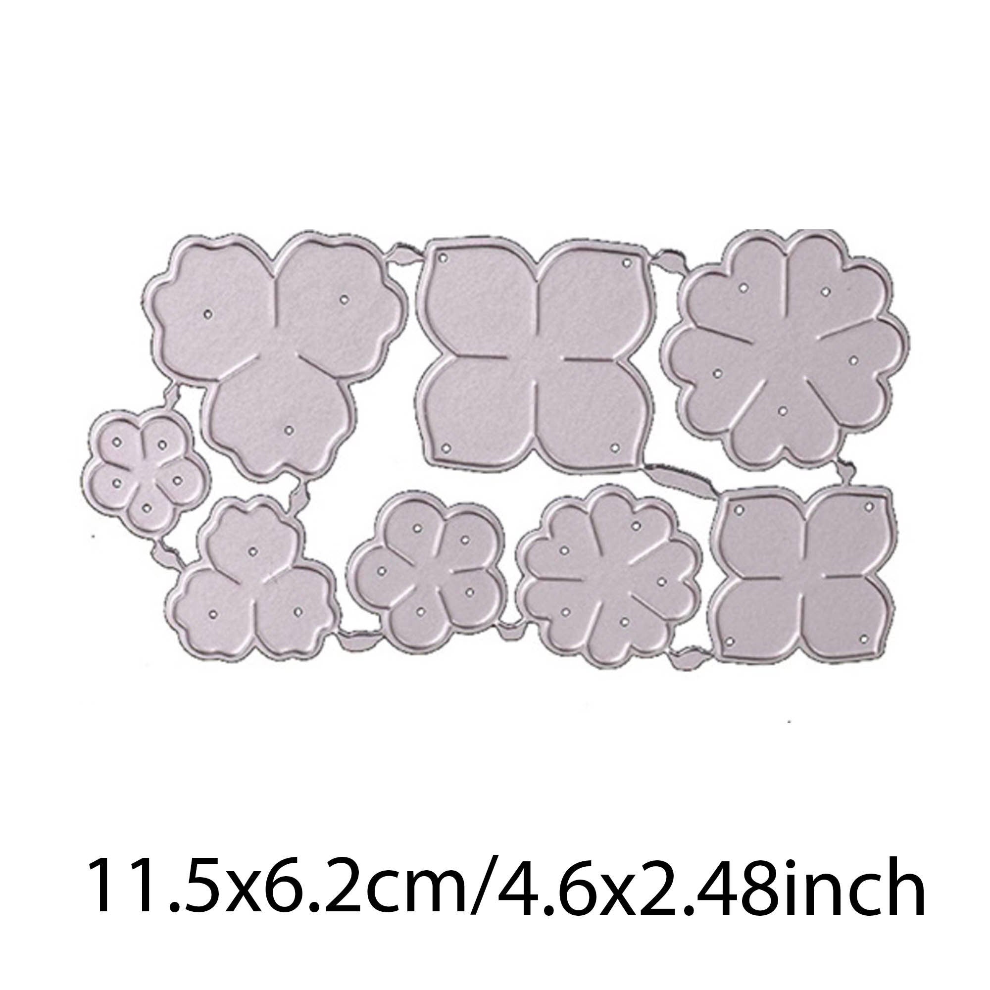 Flower Petals Metal Cutting Dies for Card Making, Scrapbooking