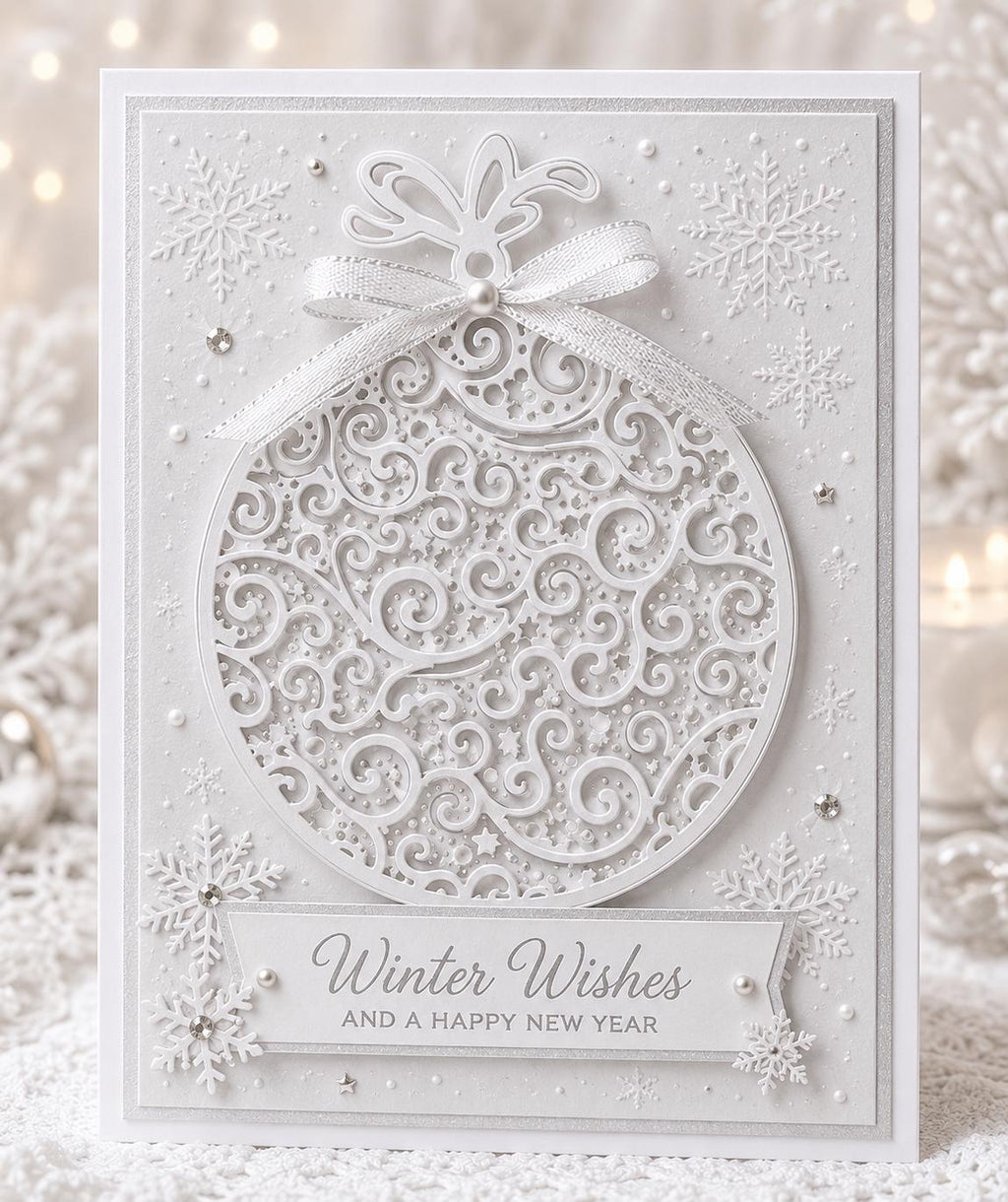 Christmas Ornament Vine Metal Cutting Die