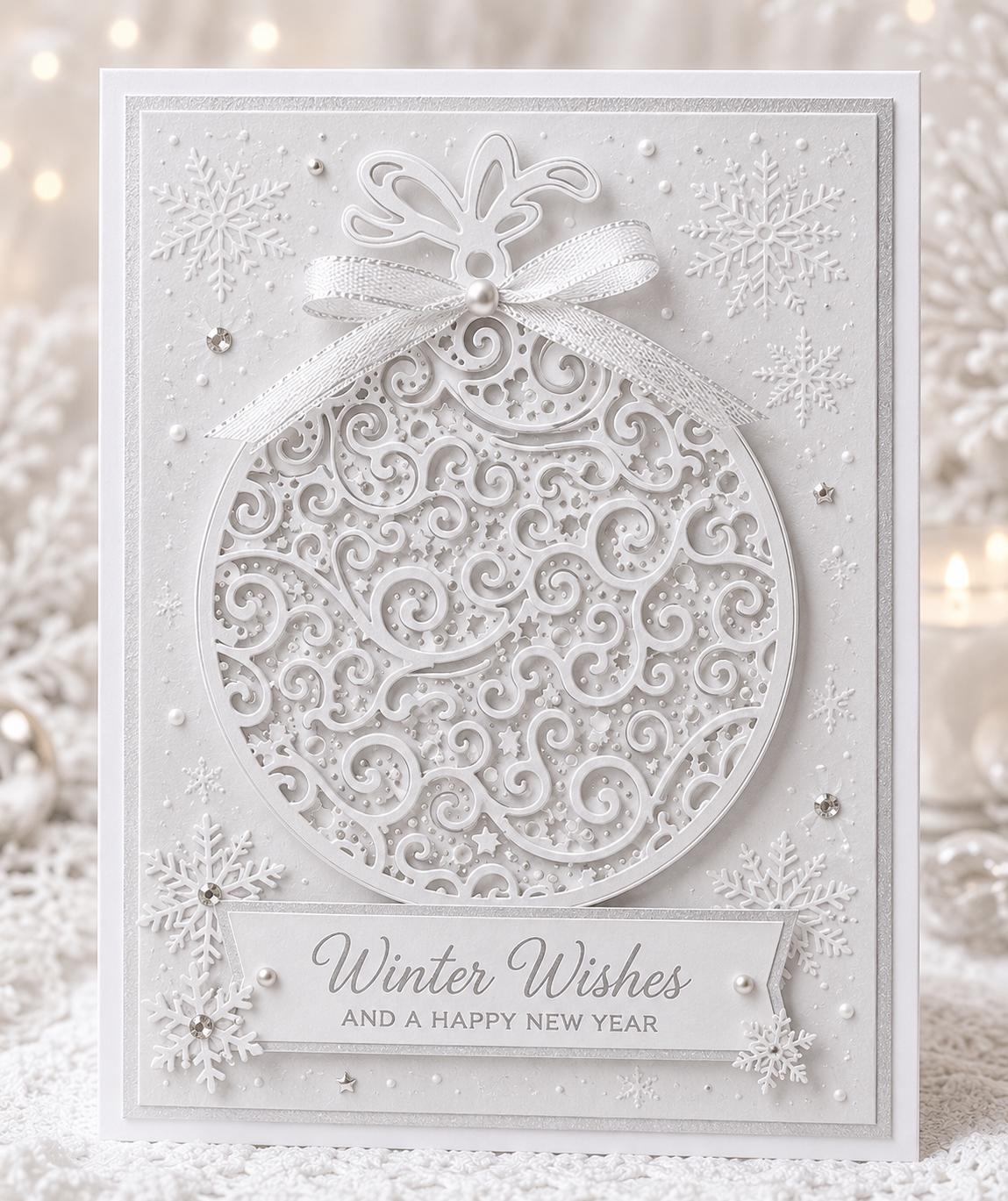 Christmas Ornament Vine Metal Cutting Die