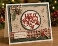 Let It Snow Metal Cutting Die for Winter Holiday Cards