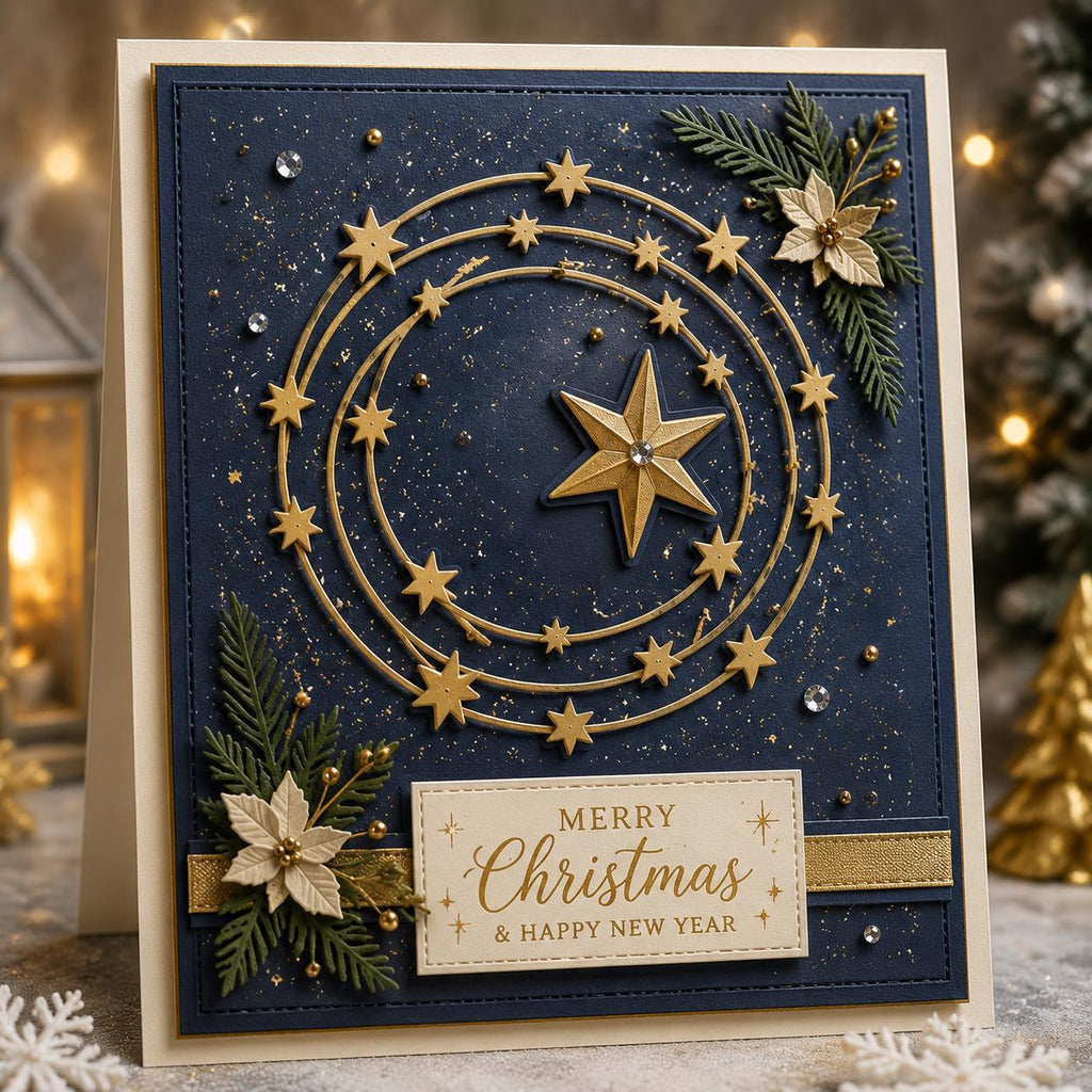 Star Vine Metal Cutting Die for Cards and Scrapbooks