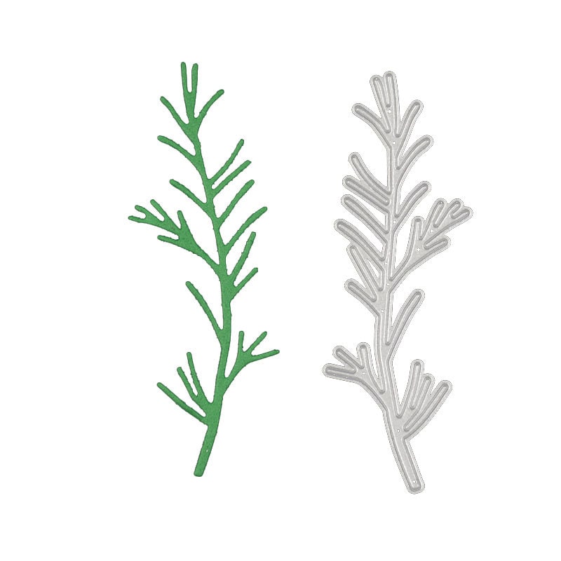 Christmas Pine Needle Metal Cutting Die: Card Making, Scrapbooking