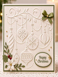 Christmas Ornament Embossing Folder, 104 x 147 mm