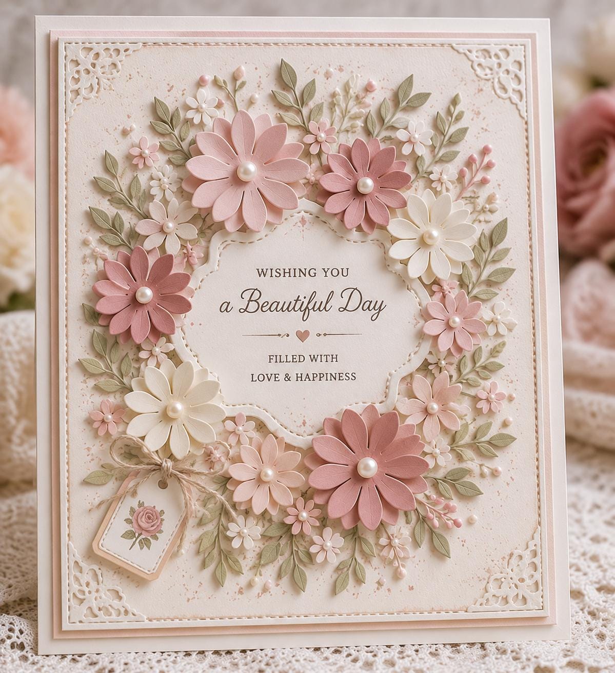 Flower Metal Cutting Dies, Scrapbooking Card Stencils