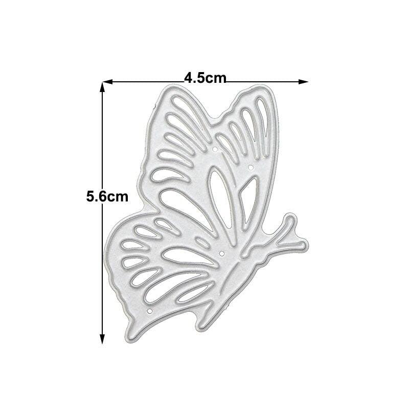 Butterfly Metal Cutting Die, Insect Stencil for Scrapbook Cards