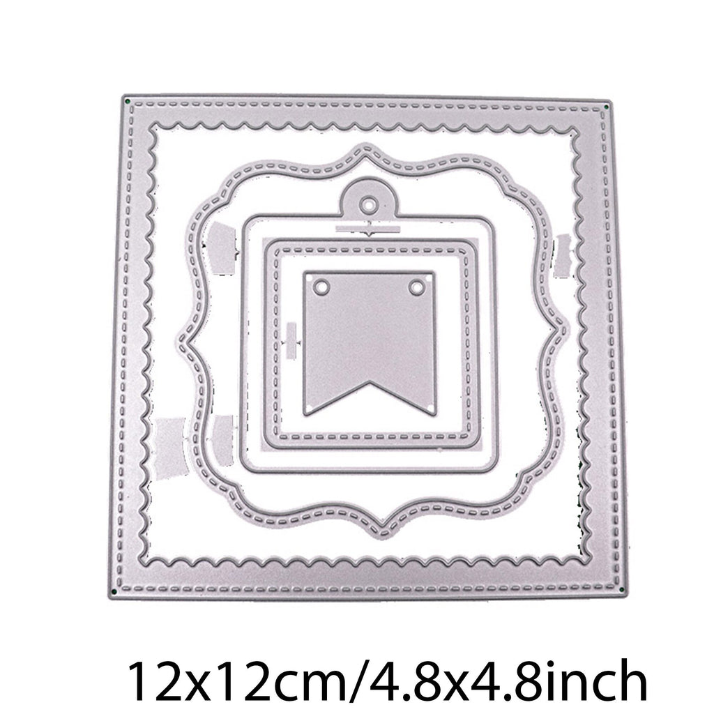 Frame Tag Metal Cutting Dies for Cards and Scrapbooking