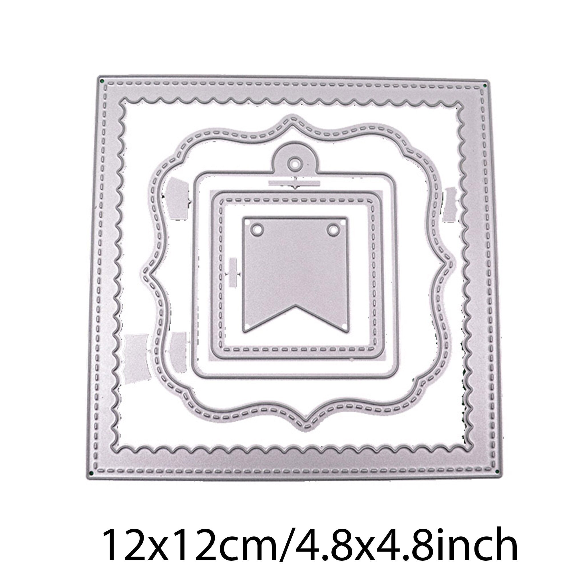 Frame Tag Metal Cutting Dies for Cards and Scrapbooking