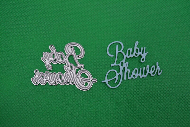 Baby Shower Metal Cutting Die for Cards and Scrapbooks