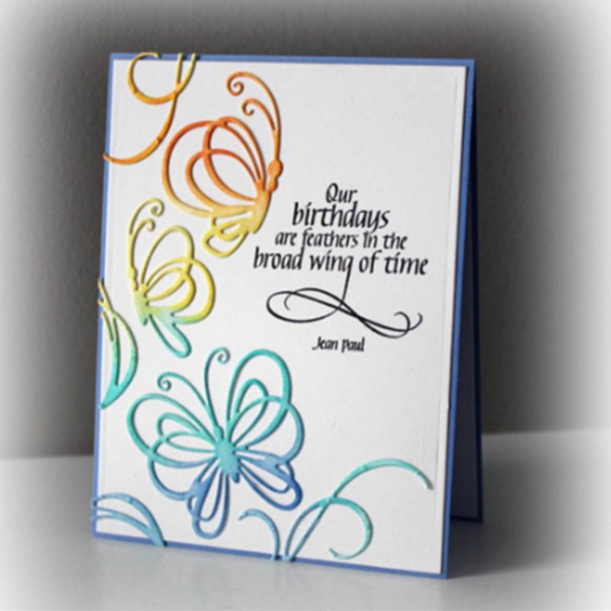 3 Butterfly Metal Cutting Dies for Cards and Scrapbooking