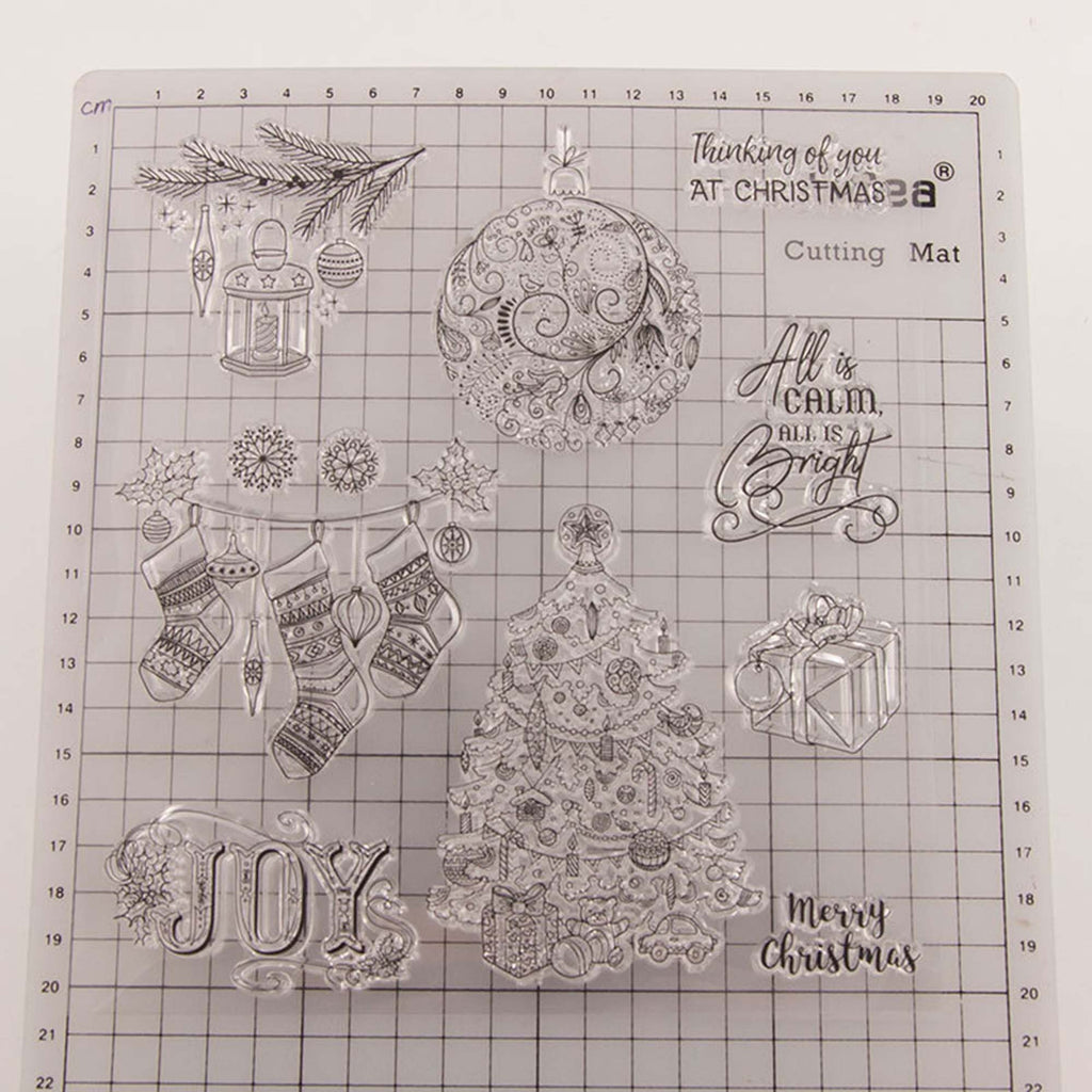 Thinking of You at Christmas Clear Stamp for Cards