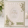 Heart Background Embossing Folder, 105 x 148 mm