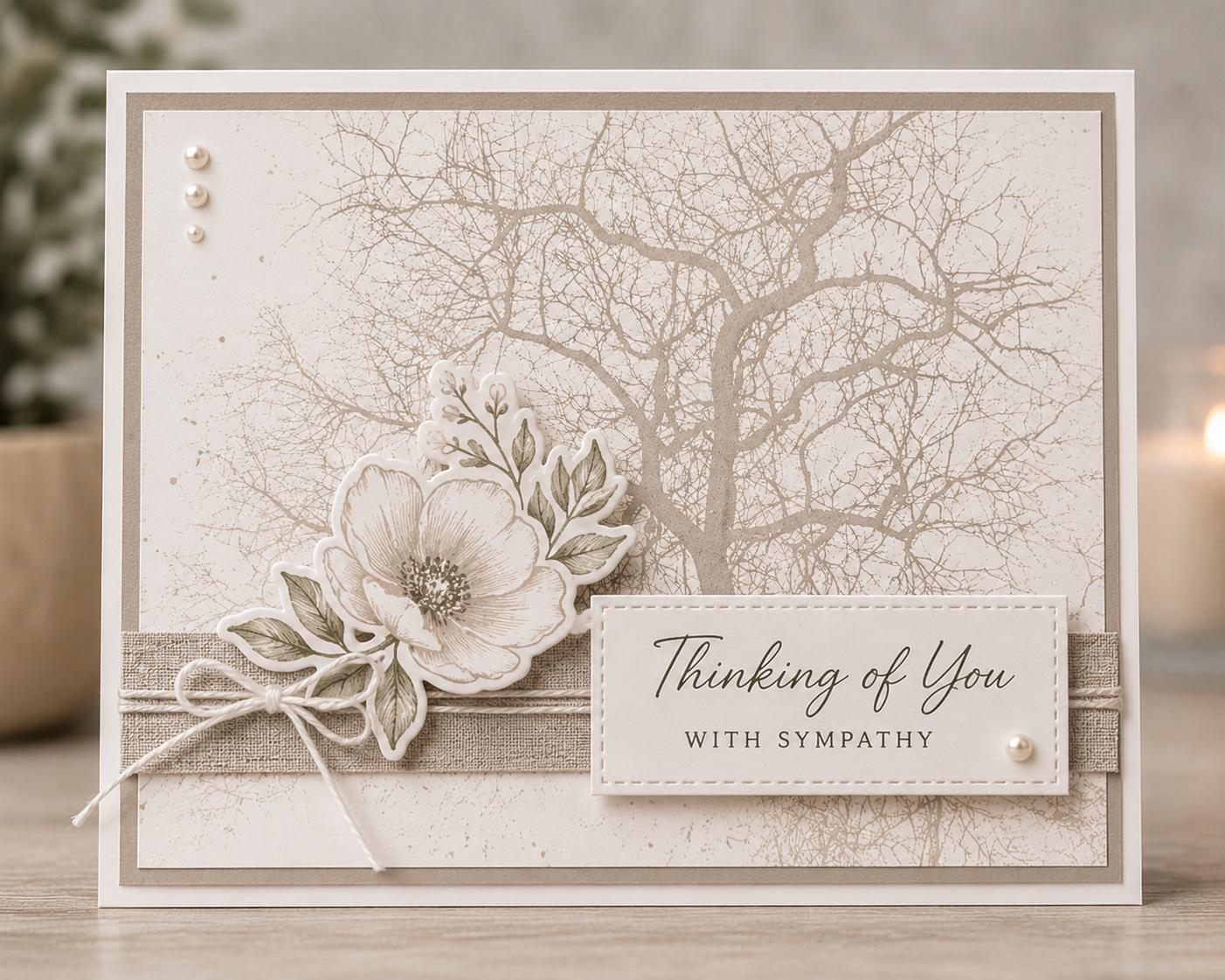 Tree Branch Clear Stamp | Silicone Stamp for Card Making & Journaling