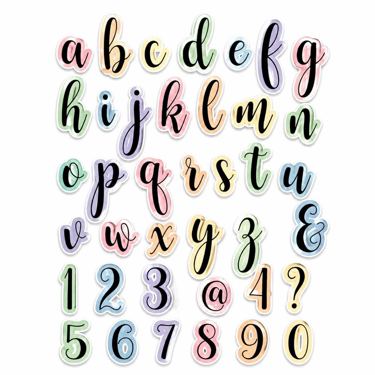 Lowercase Alphabet Clear Stamp Set, Scrapbooking, Card Making (18x14cm)