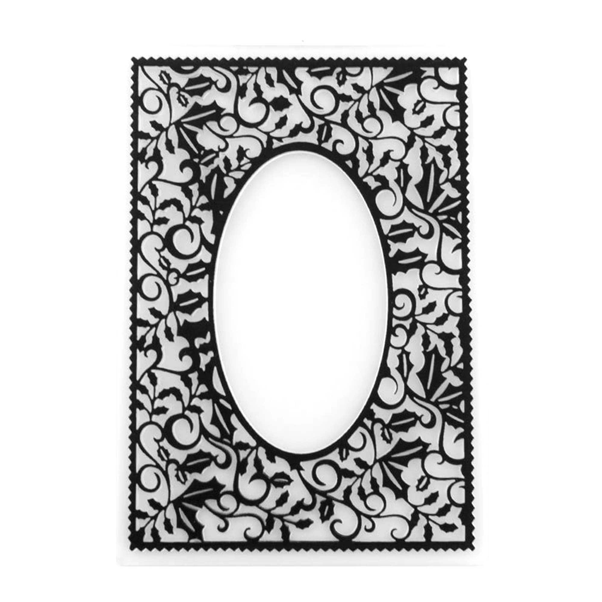 Christmas Holly Embossing Folder, 105 x 148 mm