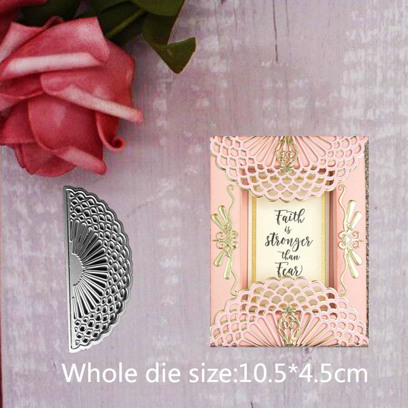 Hollow Border Metal Cutting Die Stencil, DIY Card Making