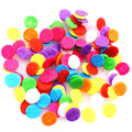 1000 White Felt Circles, 1.5 cm Fabric Craft Shapes