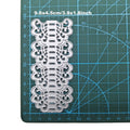 Hollow Border Metal Cutting Die, Stitched Edge Stencil for Cards