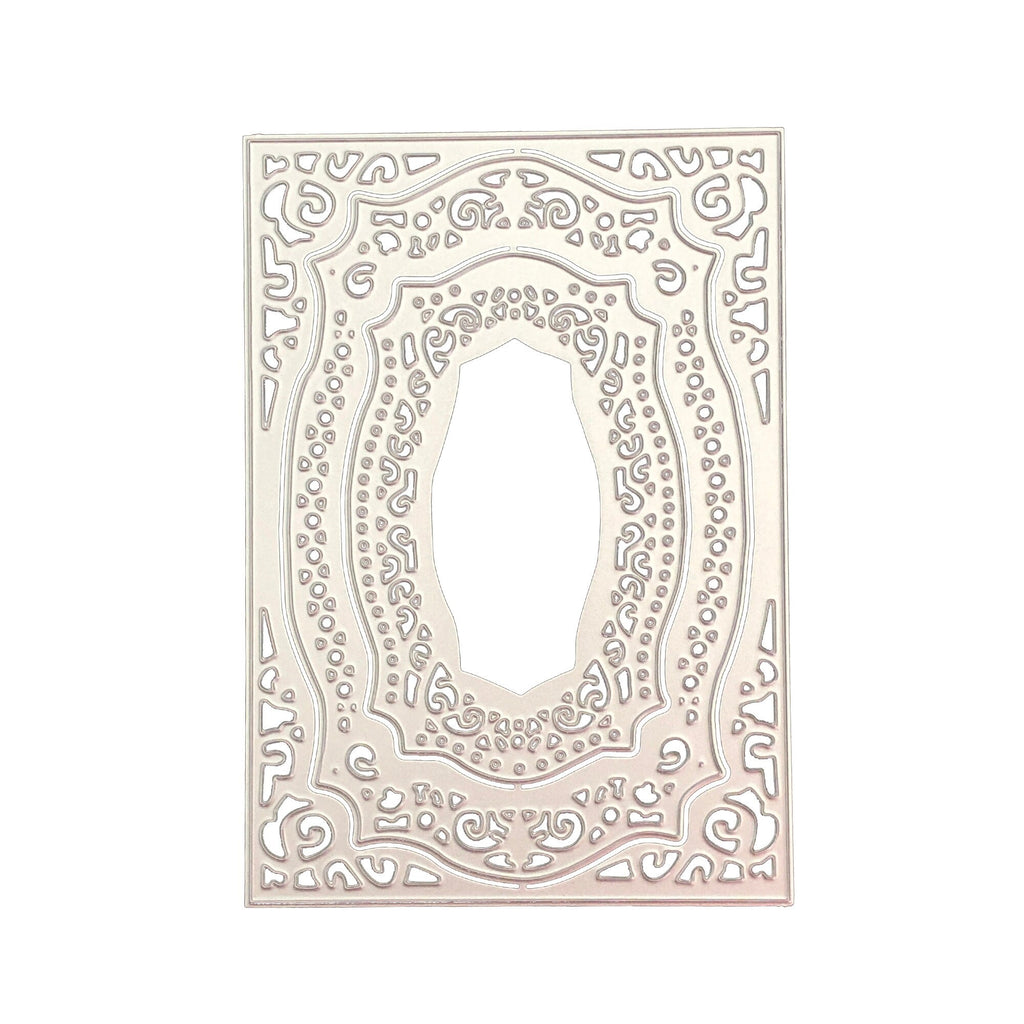 3 Flower Frame Metal Cutting Dies for Cards and Scrapbooks