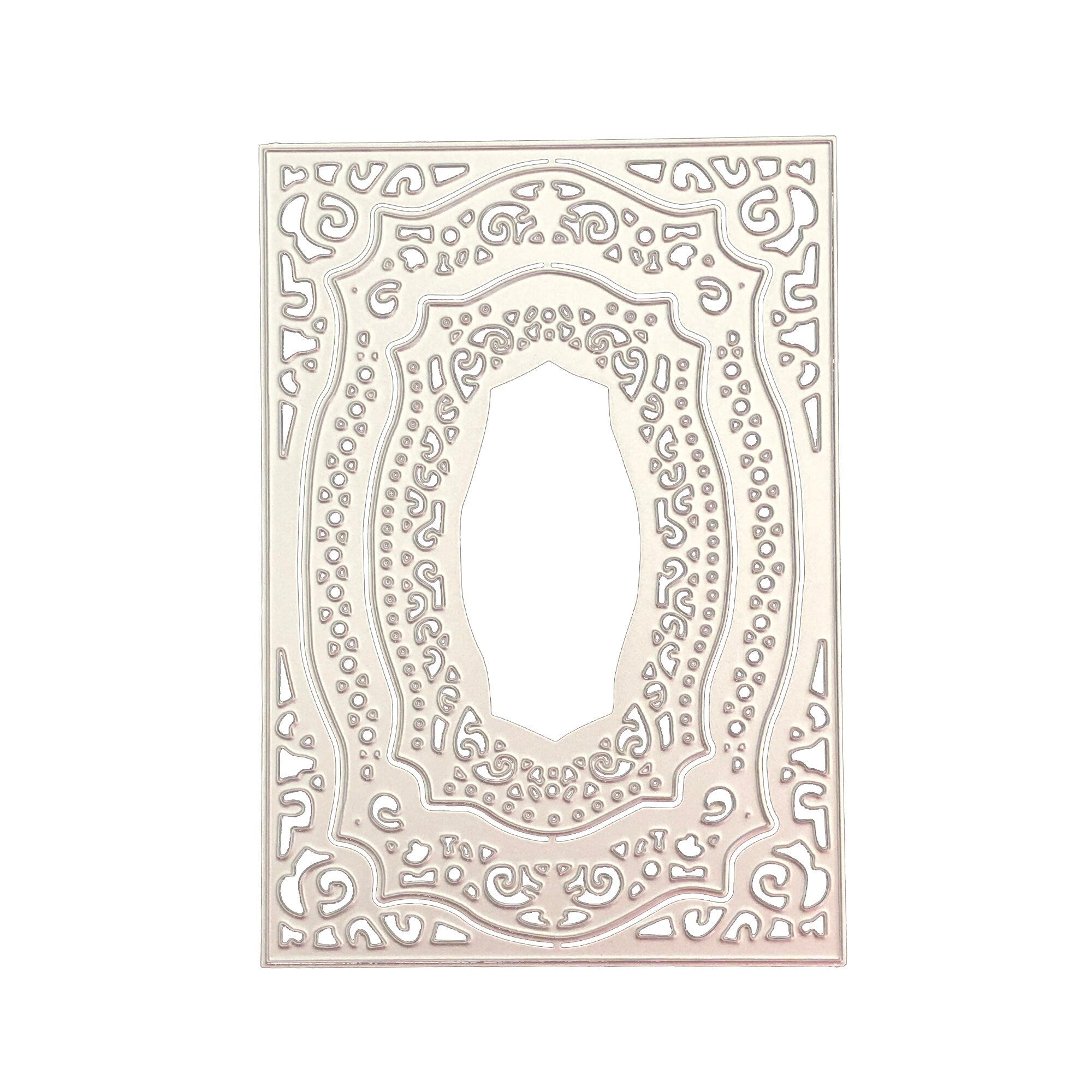 3 Flower Frame Metal Cutting Dies for Cards and Scrapbooks