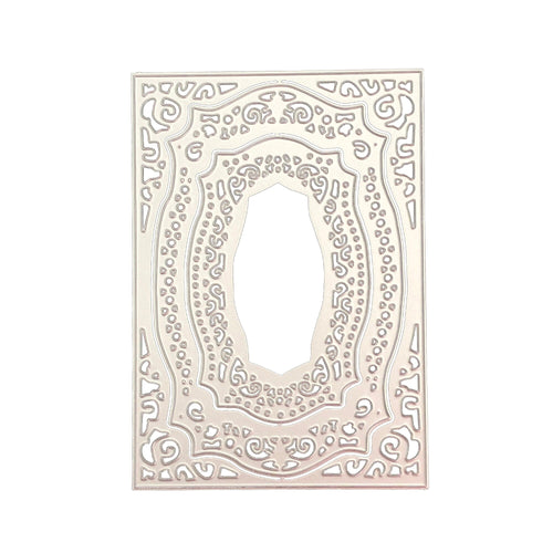 3 Flower Frame Metal Cutting Dies for Cards and Scrapbooks
