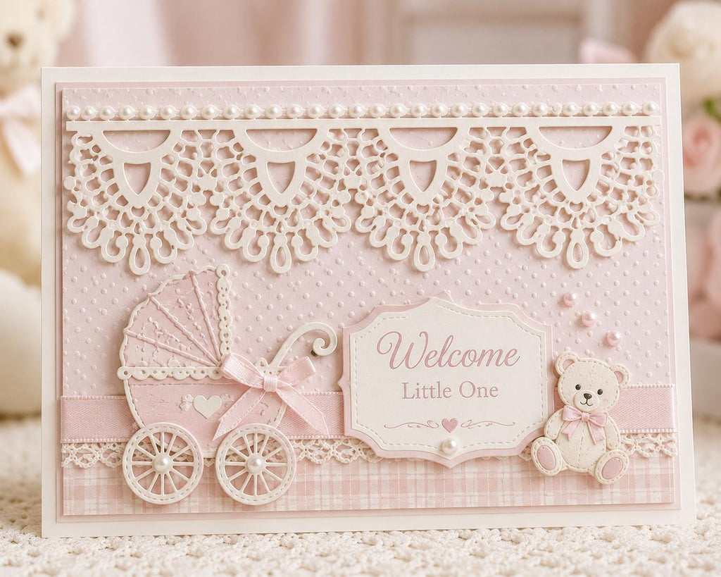 Lace Border Metal Cutting Dies for Scrapbooking
