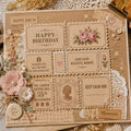 Postage Stamp Frames Metal Cutting Dies, DIY Scrapbooking