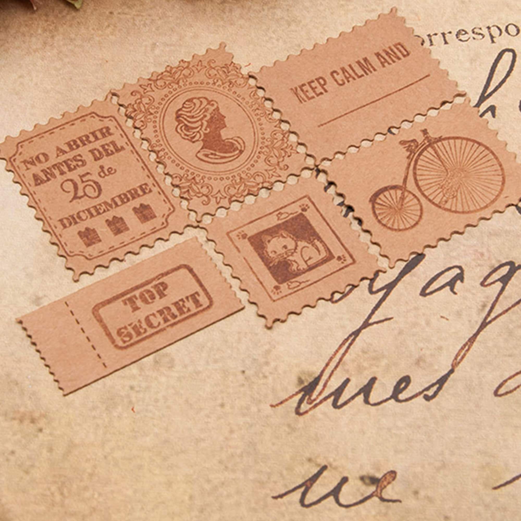 Postage Stamp Frames Metal Cutting Dies, DIY Scrapbooking
