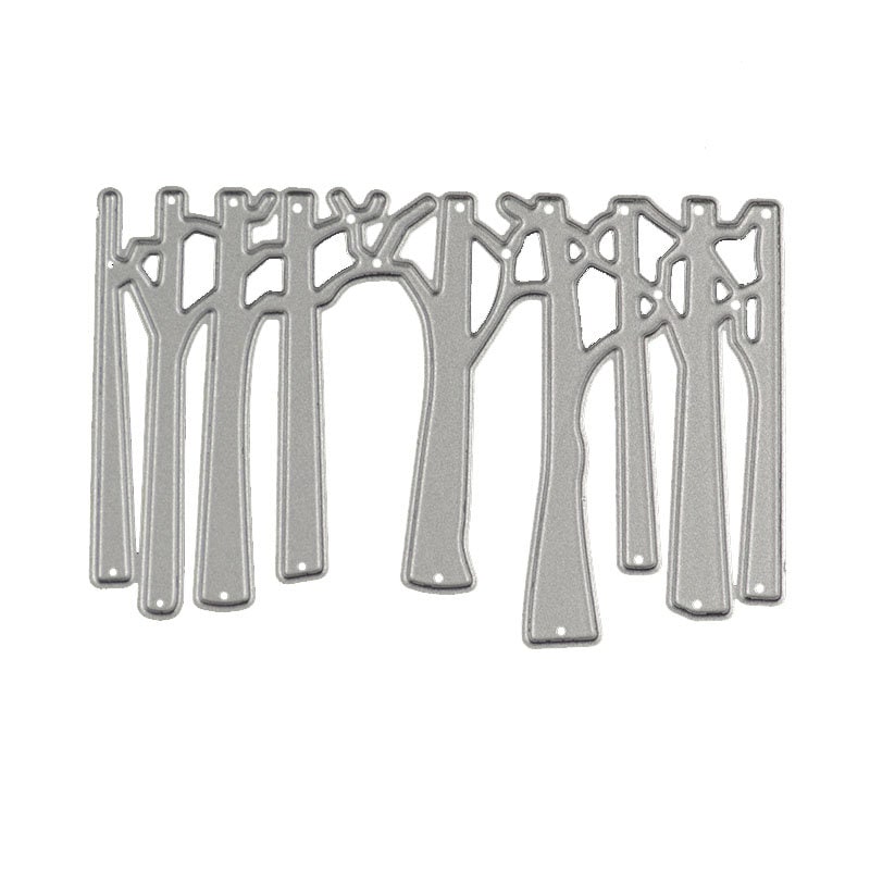 Forest Trees Metal Cutting Die: Scrapbooking, Card Making