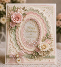 Stitched Wave Edge Dies, Frame Metal Cutting Dies for Cards
