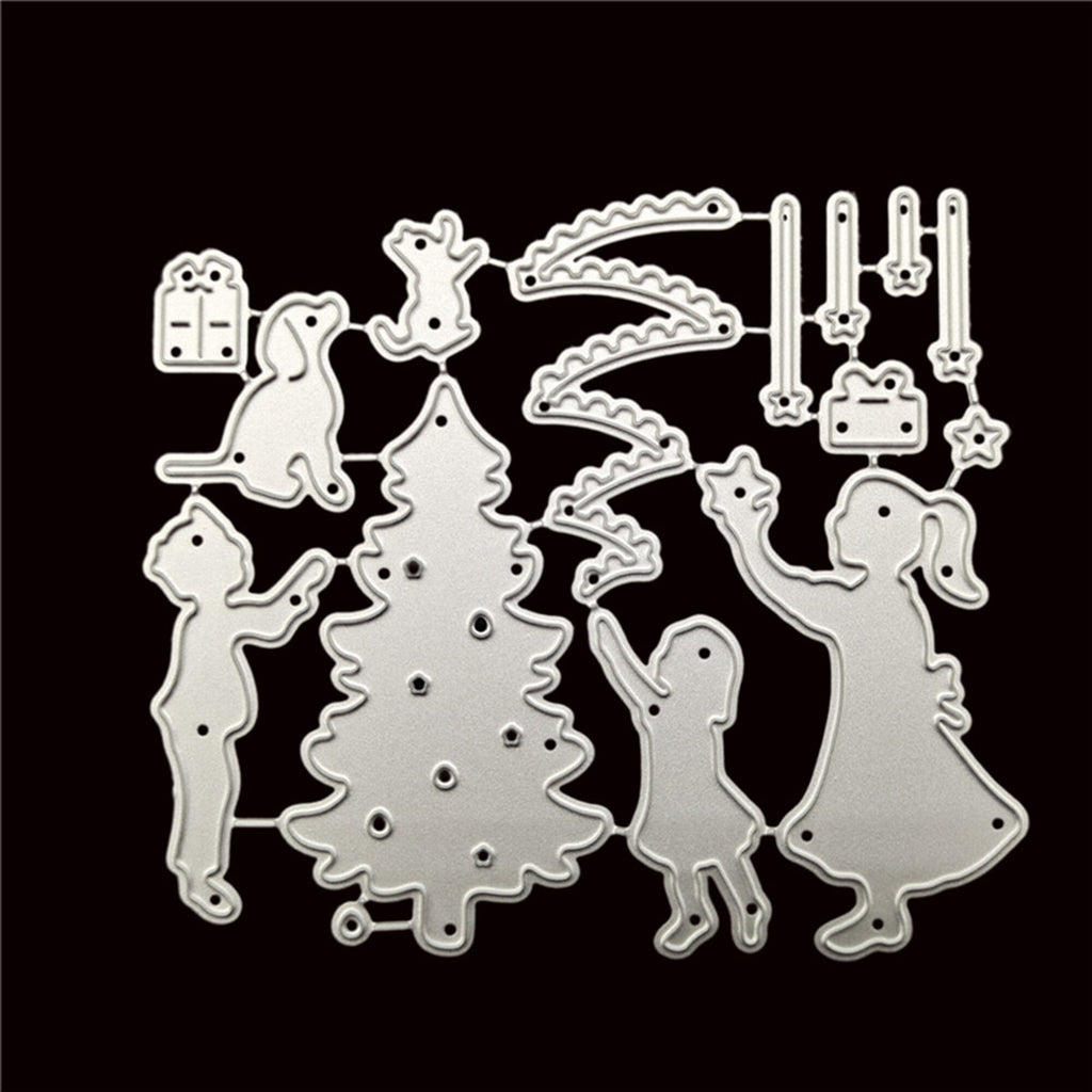 Christmas Tree Metal Die Cut: DIY Scrapbooking, Card Making
