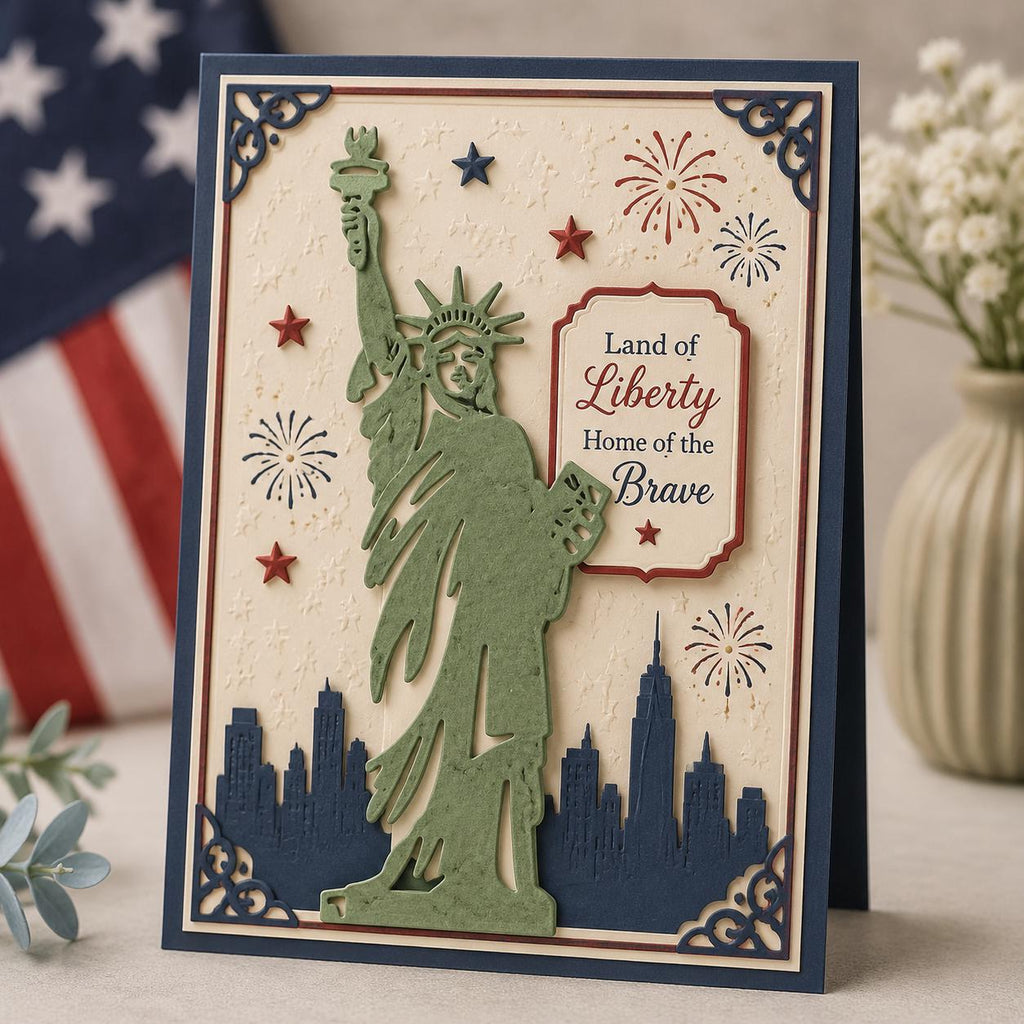 Statue of Liberty Metal Die Cut | Scrapbooking & Card Making