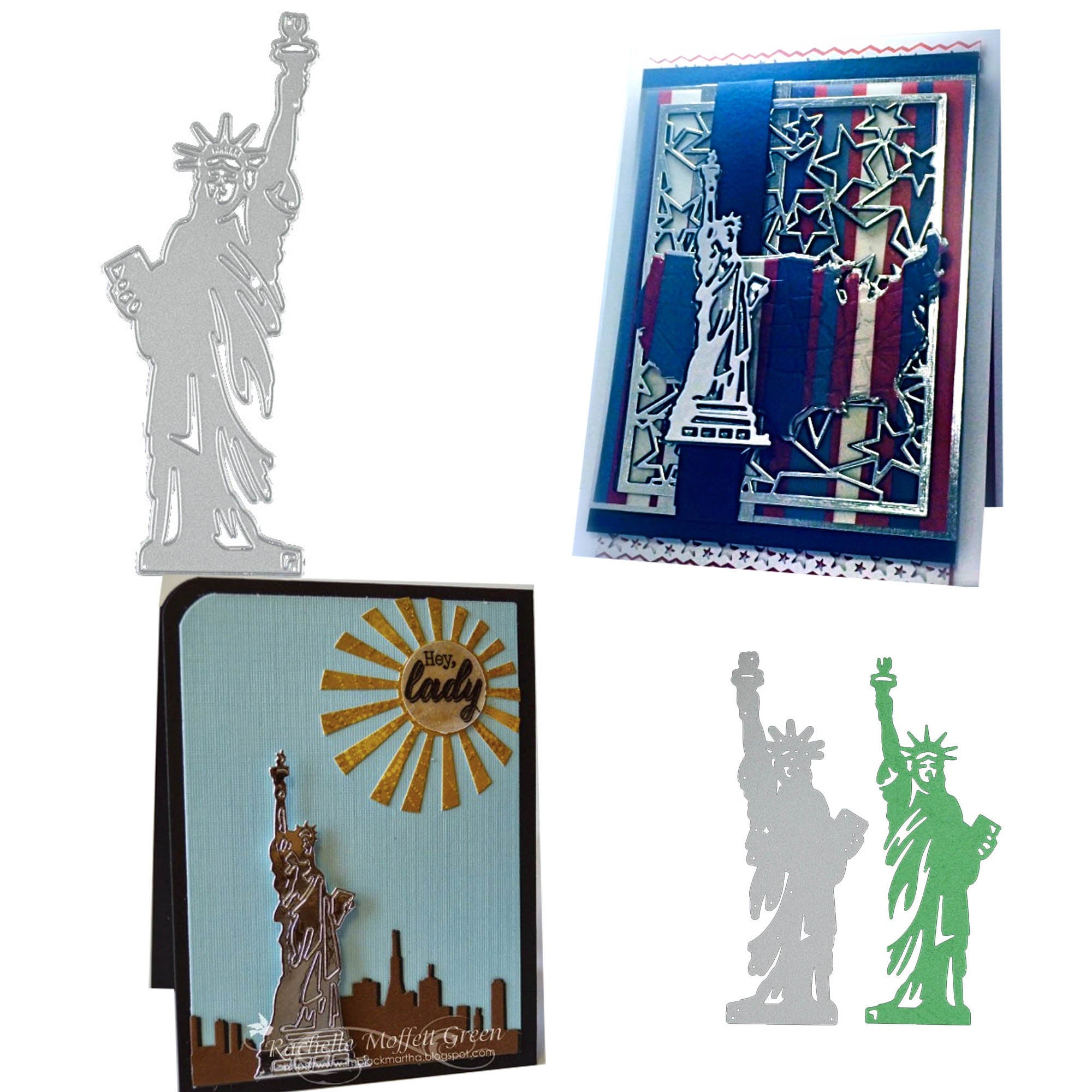 Statue of Liberty Metal Die Cut | Scrapbooking & Card Making