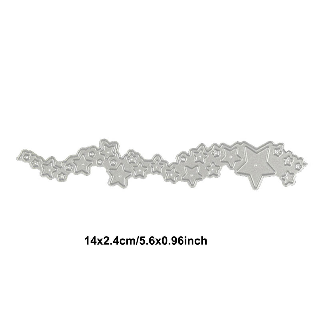 Stars Edge Border Metal Die Cut | Card Making, Scrapbooking
