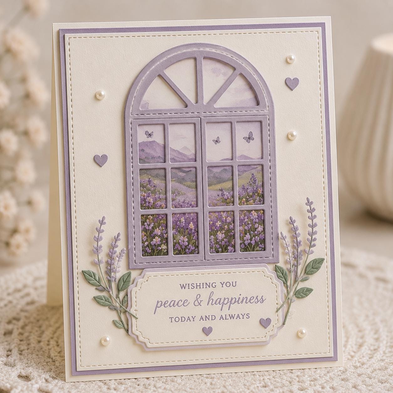 Window Metal Die Cut | Scrapbooking & Card Making