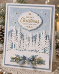 Forest Woods Border Metal Die Cut | Scrapbooking Card Making