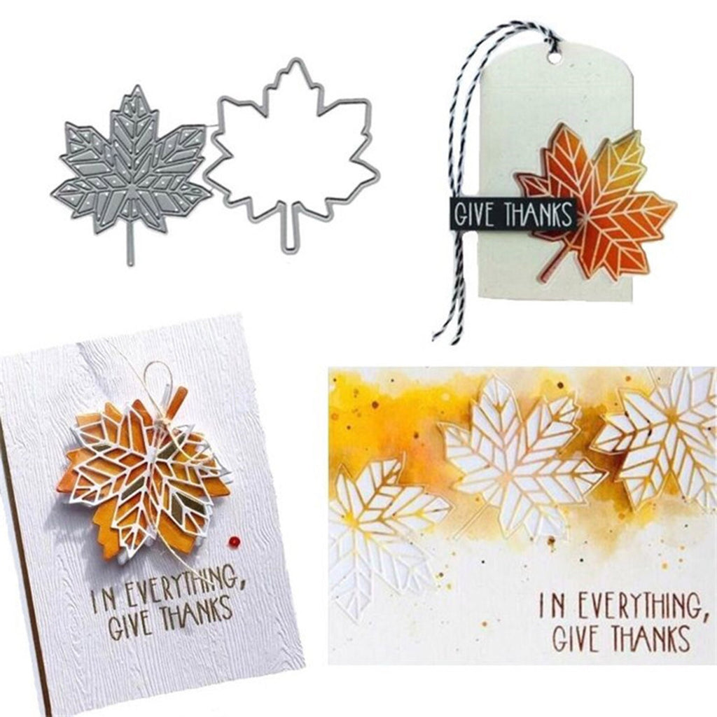 Maple Leaf Metal Die Cut | Scrapbooking & Card Making