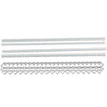 Edge Border Metal Cutting Dies, 7 Strip Border Stencils for Scrapbook Cards