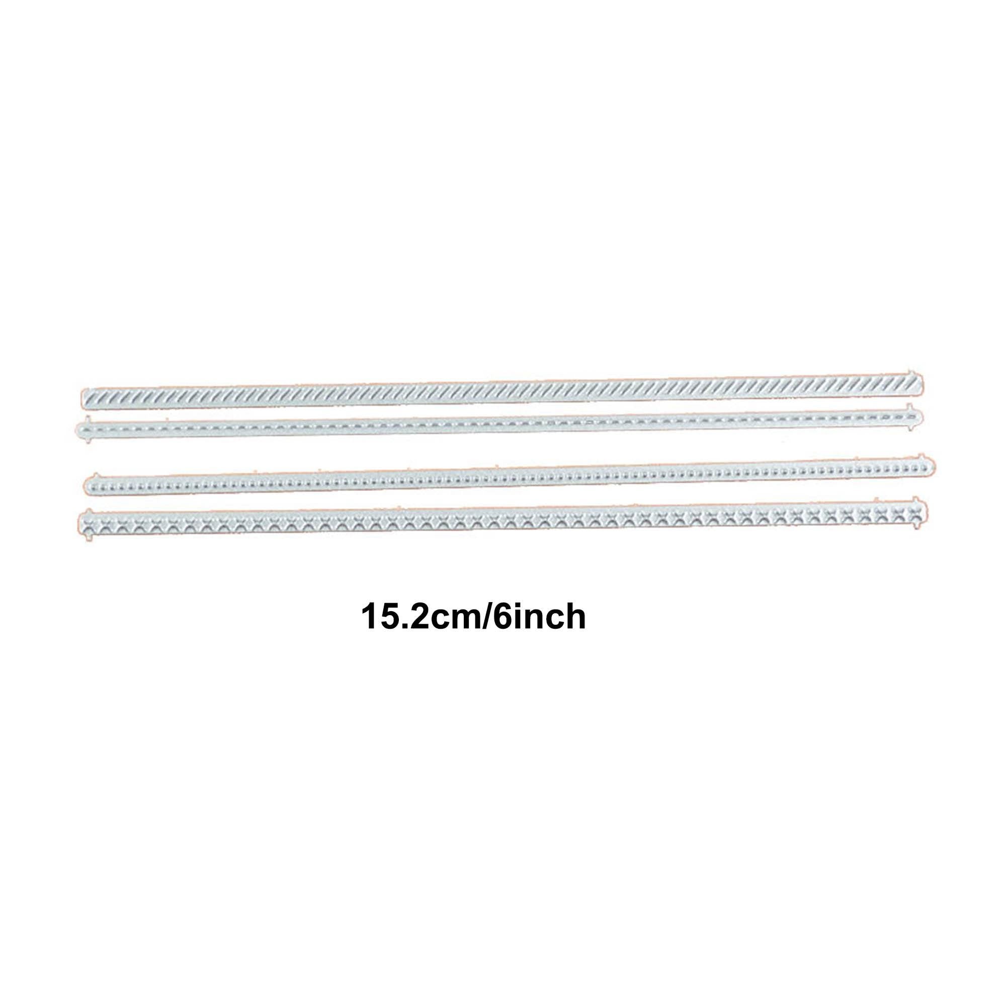 Edge Border Metal Cutting Dies, 7 Strip Border Stencils for Scrapbook Cards