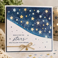 Star Sky Background Metal Cutting Die for Scrapbook Cards and Paper Crafts