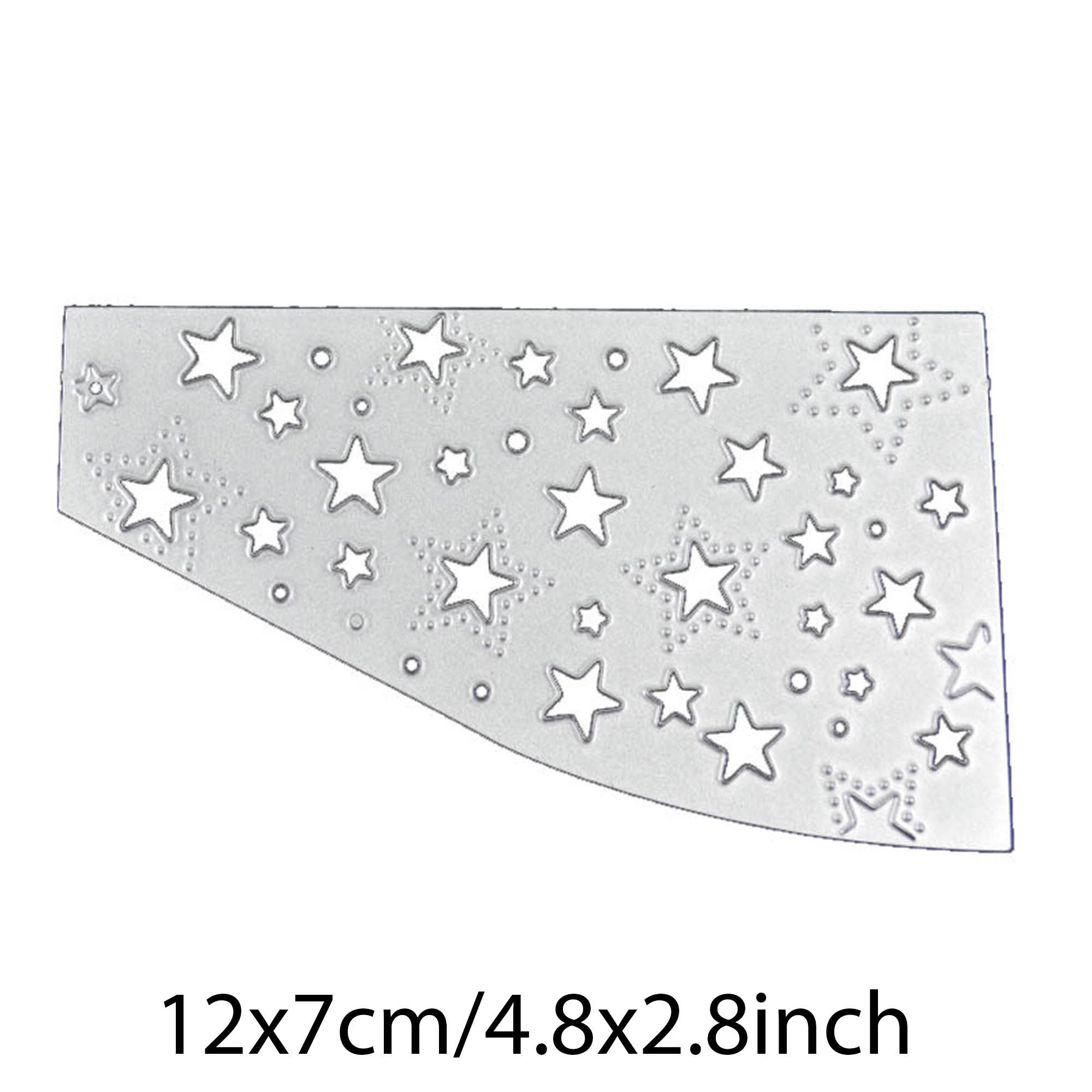 Star Sky Background Metal Cutting Die for Scrapbook Cards and Paper Crafts