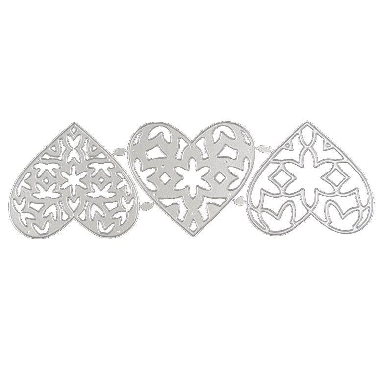 Hearts Metal Die Cut | Scrapbooking Card Making