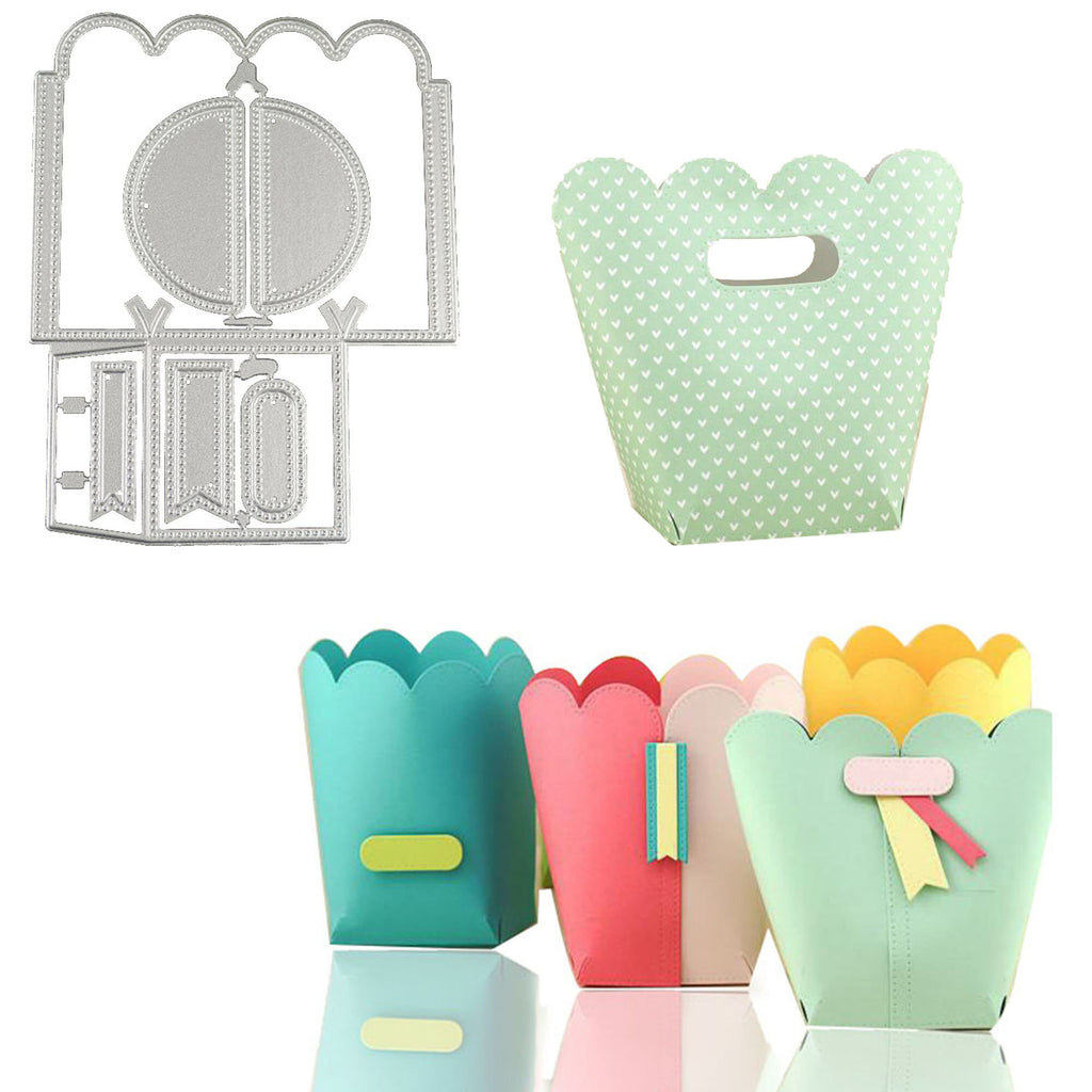 Mini Bag Metal Cutting Die for Cards and Scrapbook Crafts