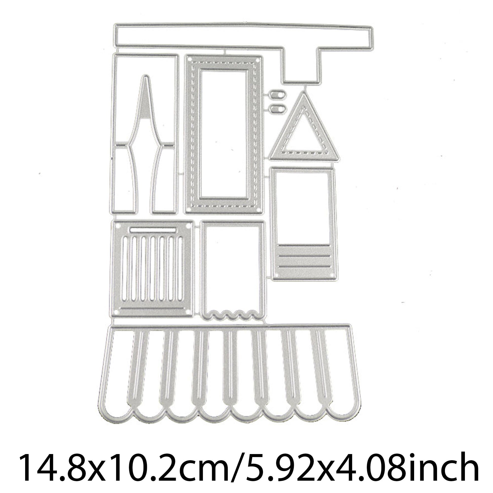 Sweet Home Flower Shop Metal Cutting Die | Scrapbooking, Card Making Tool
