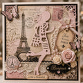 Lady Metal Die Cut | Scrapbooking Card Making