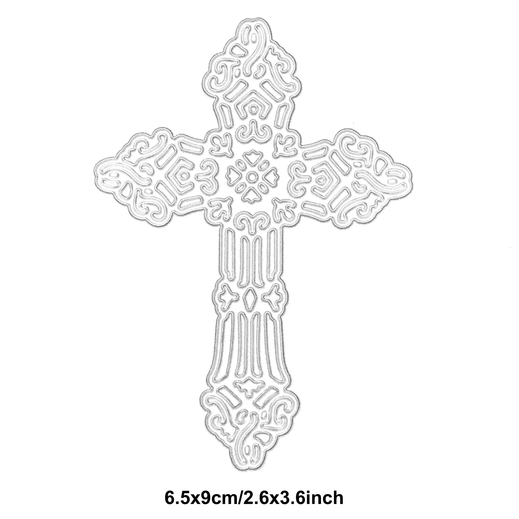 Cross Metal Die Cut | Scrapbooking, Card Making
