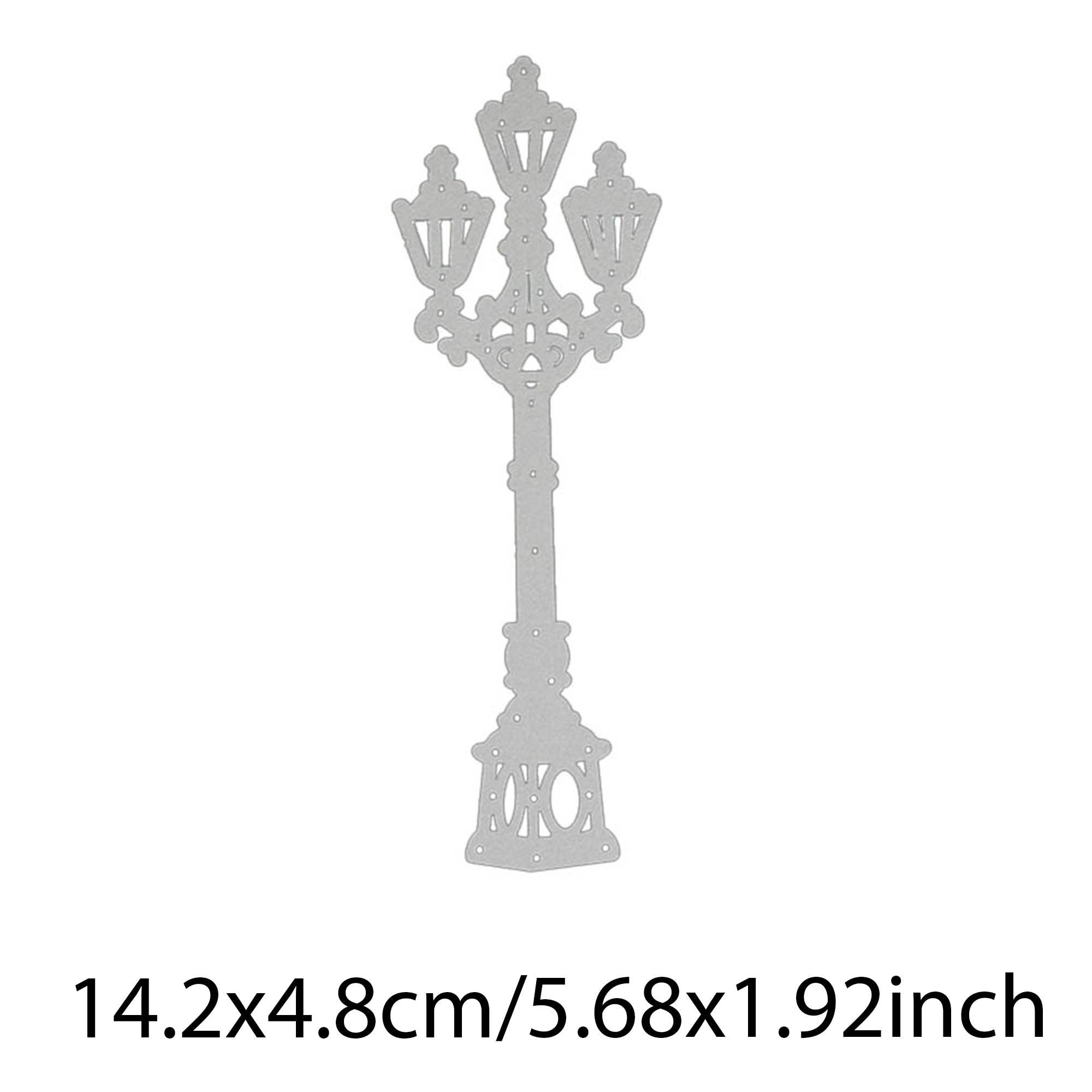 Street Light Metal Die Cut | Scrapbooking Card Making