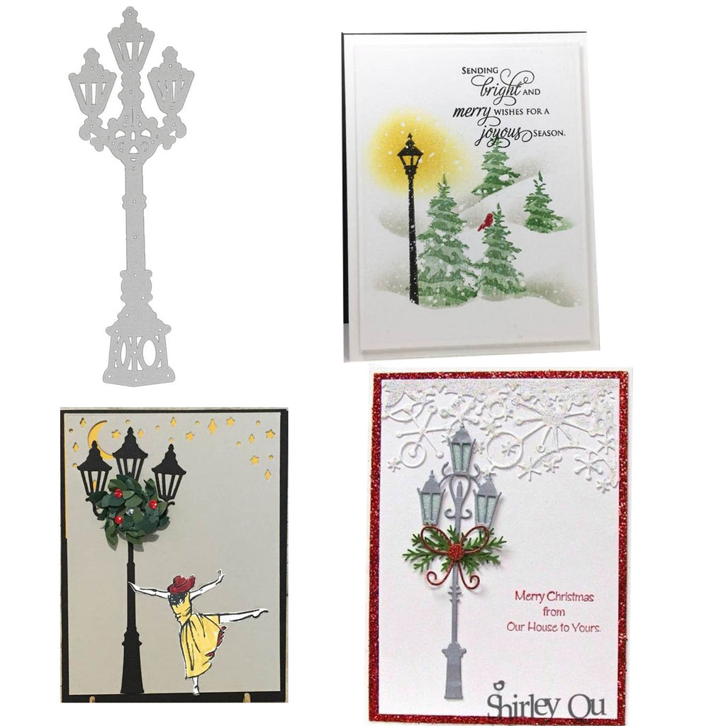 Street Light Metal Die Cut | Scrapbooking Card Making