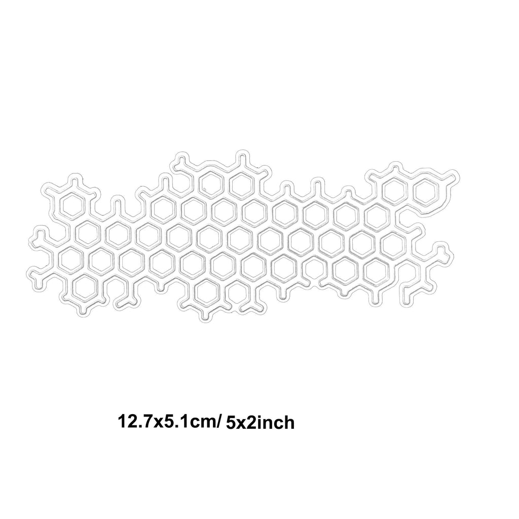 Honeycomb Background Metal Die Cut | Scrapbooking & Card Making